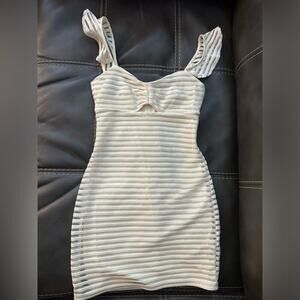 Like New- City Studio Ruffle Sleeve Mini Dress